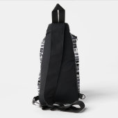 Custom Monogram European Traveller Crossbody Bag (Rückseite)