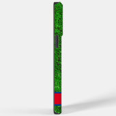 Custom Monogram Fairway Golf Ball Case-Mate iPhone Hülle (Rückseite / Rechts)