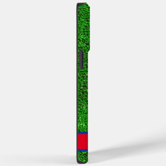 Custom Monogram Fairway Golf Ball Case-Mate iPhone Hülle (Rückseite / Rechts)