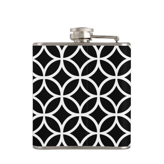 Custom Monogram Flachmann (Rückseite)