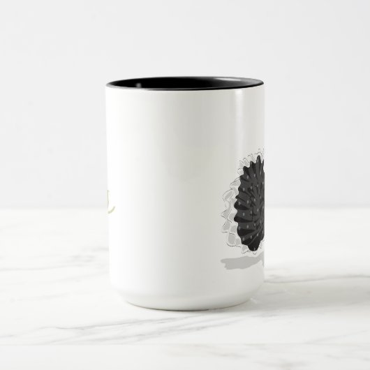 Custom Monogram Flamenco-Tasse Tasse (Zentrum)