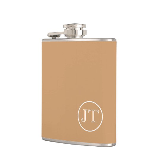 Custom Monogram Flask Flachmann (Links)