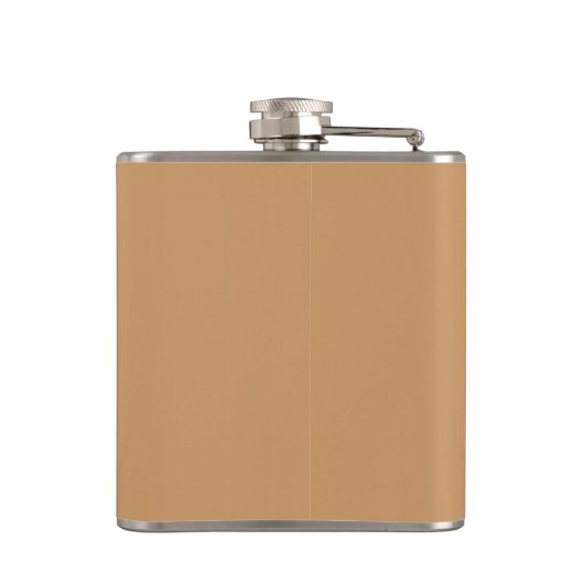 Custom Monogram Flask Flachmann (Rückseite)