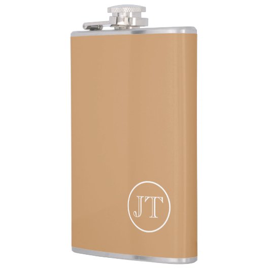 Custom Monogram Flask Flachmann (Links)