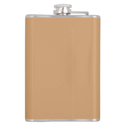 Custom Monogram Flask Flachmann (Rückseite)