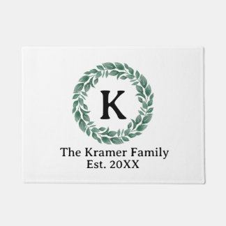 Custom Monogram Fußmatte