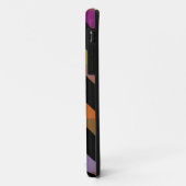 Custom Monogram Geometric Zickzack Zigzag 4 Case-Mate iPhone Hülle (Hinten/Links)