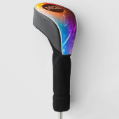 Custom Monogram Golf Head Cover Headcover (angewinkelt)