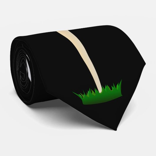 Custom Monogram Golf Krawatte (Gerollt)