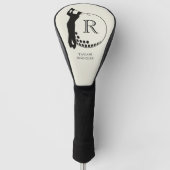 Custom Monogram Golf Swing Headcover (Vorderseite)