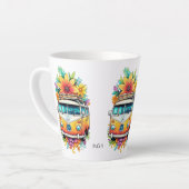 Custom Monogram Hippie Van Milchtasse (Linke Ecke)