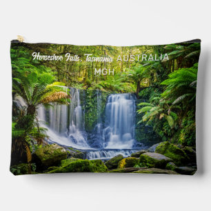 Custom Monogram Horseshoe Falls Australia Zubehörtasche