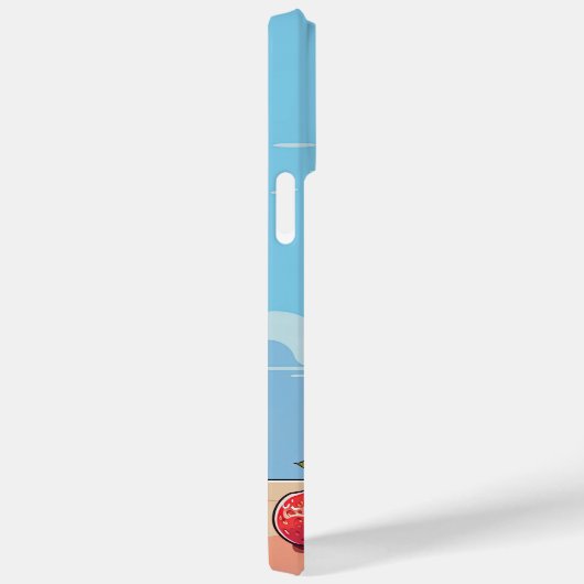 Custom Monogram Ice Creme Milkshake Case-Mate iPhone Hülle (Rückseite / Rechts)