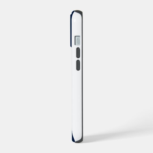 Custom Monogram iPhone Case 15 Hülle (Linke Seite)