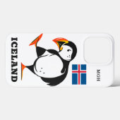 Custom Monogram Island Case-Mate iPhone Hülle (Rückseite (Horizontal))