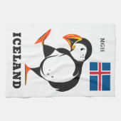 Custom Monogram Island Geschirrtuch (Horizontal)