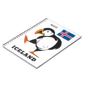 Custom Monogram Island Notizblock (Linke Seite)