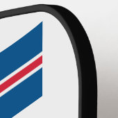 Custom Monogram Island Pickleball Schläger (Linke Seite)