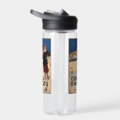 Custom Monogram Italy Skiing Trinkflasche (Rechts)