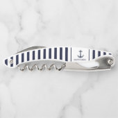 Custom Monogram Kellnermesser (Rückseite)