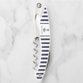 Custom Monogram Kellnermesser (Vorderseite)