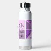 Custom Monogram Life ist eine verrückte Reise Trinkflasche (Links)