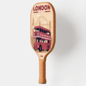 Custom Monogram LONDON Pickleball Schläger (Links)