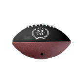 Custom monogram mini football gift for boyfriend (Gedreht 270)