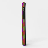Custom Monogram Modern Zickzack Zigzag 3 Case-Mate iPhone Hülle (Hinten/Links)