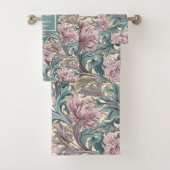 Custom Monogram Morris Inspiriert Badetuch Badhandtuch Set (Insitu)