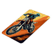 Custom Monogram Motocross Magnet (Linke Seite)