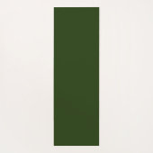 CUSTOM MONOGRAM NAMASTE ZEN SOFT PASTEL PINK LOTUS YOGAMATTE (Rückseite)