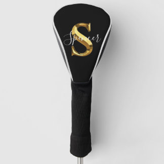 Custom Monogram Name  Golf Head Cover Headcover
