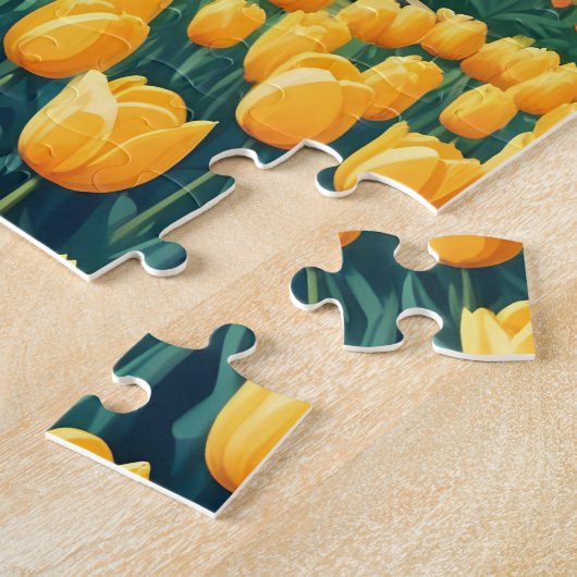 Custom Monogram Netherlands Windmills Puzzle (Seite)