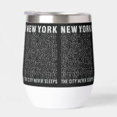 Custom Monogram New York Typografie (Rechts)