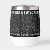 Custom Monogram New York Typografie (Vorderseite)