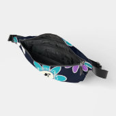 Custom Monogram Passion Blume Floral Fanny Pack Bauchtasche (Offen)
