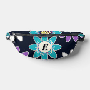Custom Monogram Passion Blume Floral Fanny Pack Bauchtasche