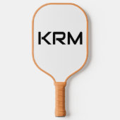 CUSTOM MONOGRAM PERSONALISIERT PICKLEBALL PADDDLE PICKLEBALL SCHLÄGER (Vorderseite)