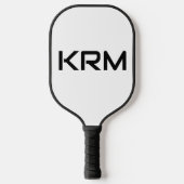 CUSTOM MONOGRAM PERSONALISIERT PICKLEBALL PADDDLE PICKLEBALL SCHLÄGER (Vorderseite)