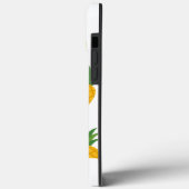 Custom Monogram Pineapple Case-Mate iPhone Case (Rückseite / Links)