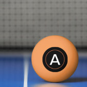 CUSTOM MONOGRAM Pong Ball Tischtennisball (Netto)