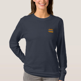 Custom Monogram Pumpkin Ladys Top