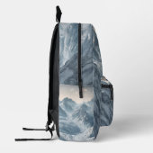Custom Monogram Rainbow Mountains Backpack Bedruckter Rucksack (Links)