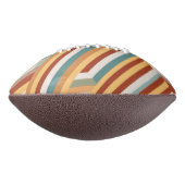 Custom Monogram Retro 70er Geometric Football (Gedreht 90)