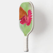 Custom Monogram Rooster Pickleball Schläger (Links)