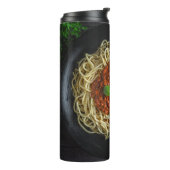 Custom Monogram Spaghetti Thermosbecher (Nach links gedreht)