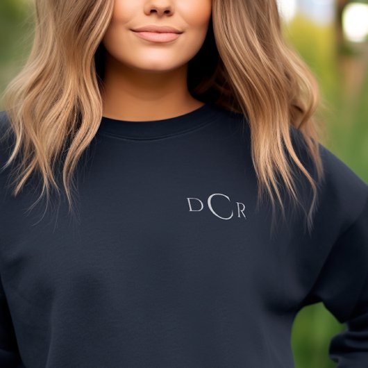 Custom Monogram Sweatshirt