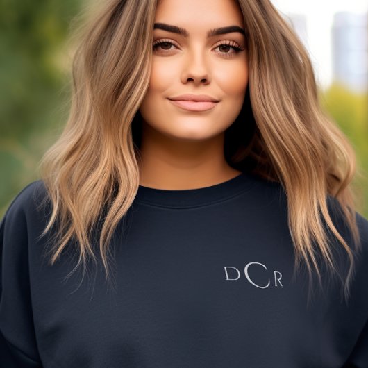Custom Monogram Sweatshirt