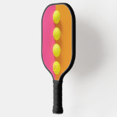 Custom Monogram Tennis Balls Pickleball Schläger (Links)
